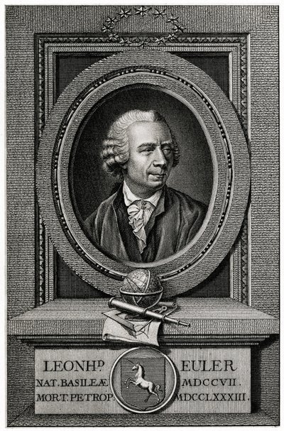Leonhard Euler av German School