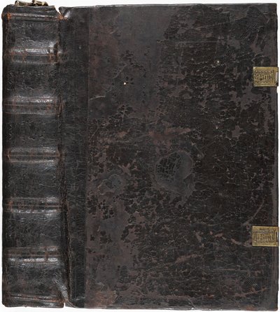 Lewis E 161, Missal, främre omslaget, Franconia, möjligen Forchheim, Tyskland av German School