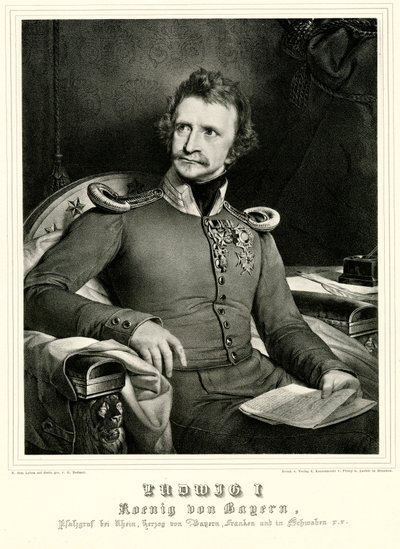 Ludwig I., 1884-90 av German School