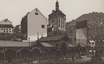 Marketplace (litho) av German School