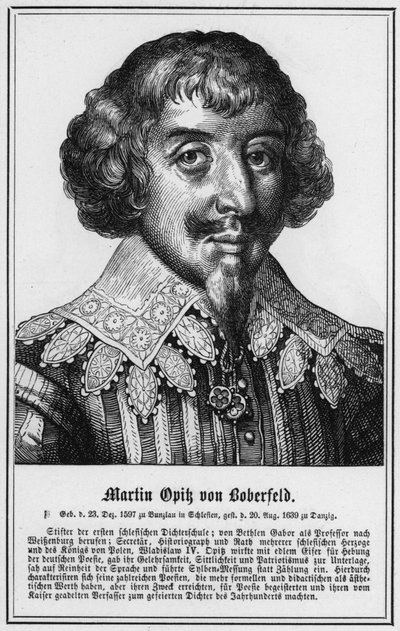Martin Opik von Boberfeld (gravyr) av German School