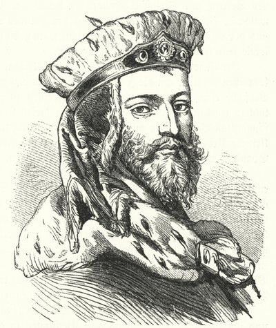 Maurice, kurfurste av Sachsen (gravyr) av German School
