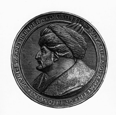 Medallion of Mehmed II, från History of the Byzantines and the Ottoman Empire av G.S. Hertzberg, 1883 av German School