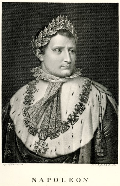 Napoleon I., 1884-90 (fototyp) av German School