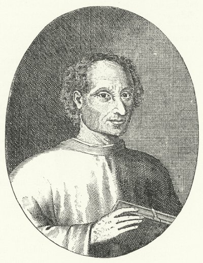 Niccolo Machiavelli, florentinsk politiker och författare av German School