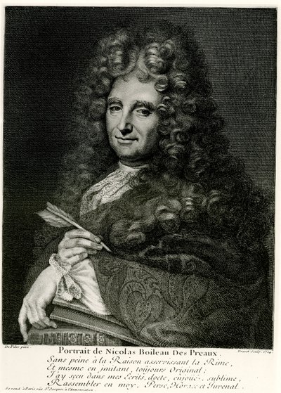 Nicolas Boileau Despreaux av German School