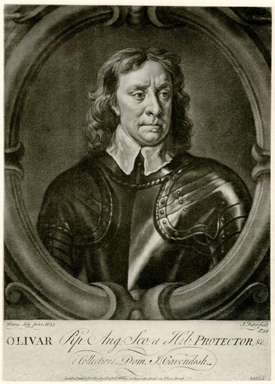 Oliver Cromwell av German School
