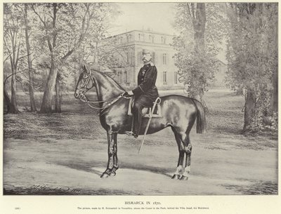 Otto von Bismarck 1870 av German School