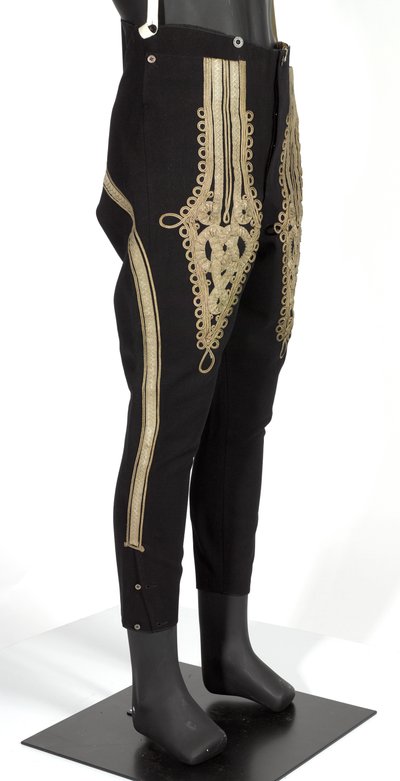 Pantaloons, HRH The Duke of Connaught, 3rd Zieten Hussars, German Army, pre-1914 (pantaloons) av German School