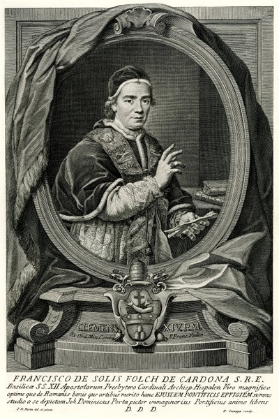 Påven Clemens XIV. av German School