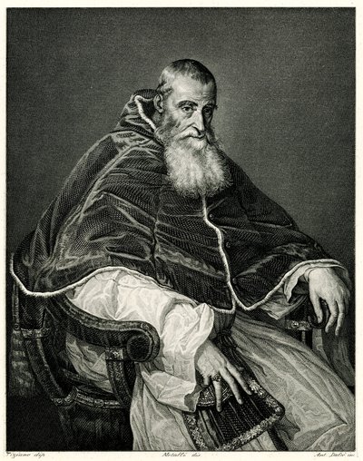 Påven Paulus III av German School