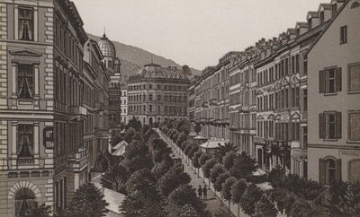 Parkstrasse (litho) av German School