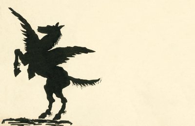 Pegasus (litografi) av German School