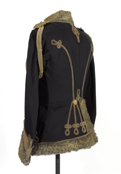 Pelisse, 3rd Zieten Hussars, HKH The Duke of Connaught, före 1914 (pelisse) av German School