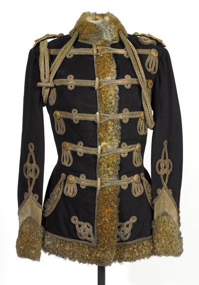 Pelisse, 3rd Zieten Hussars, HKH The Duke of Connaught, före 1914 (pelisse) av German School