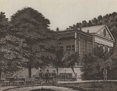 Posthof (litho) av German School