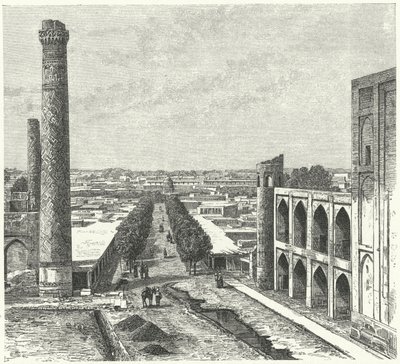 Samarkand (gravyr) av German School