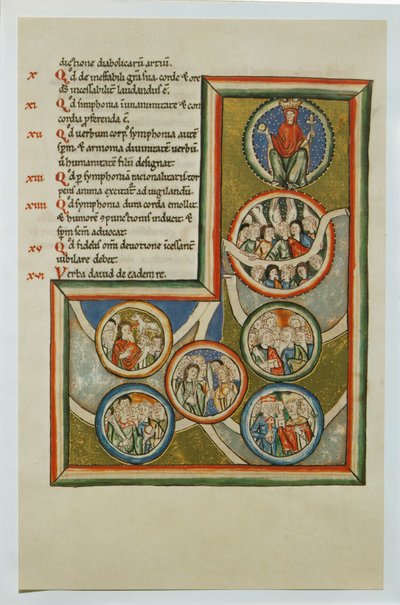 " Scivias " av den tyska nunnan och mystikern Hildegard von Bingen ... av German School