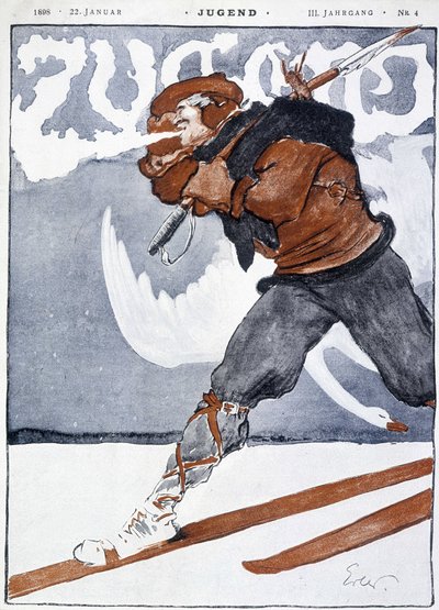 Skidor - i "Ungdom"" av German School