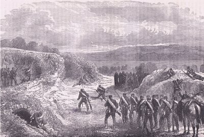 Sortie från Paris, Cassells historia om kriget mellan Frankrike och Tyskland publicerad av Cassell and Company Limited, ca 1890 (litho) av German School