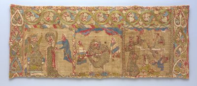 Stal med St. Katarinas martyrskap, Rhenland, c.1200 av German School