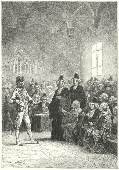 Kallelse av de franska generalständerna av German School