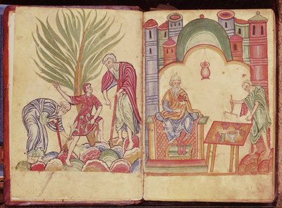 Apotekarens konst, från Apuleius Dioscorides av German School