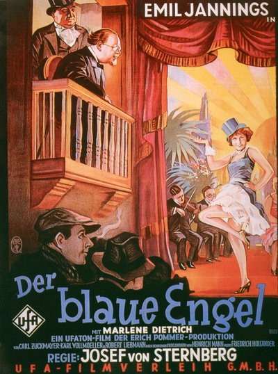 The Blue Angel Filmaffisch av German School