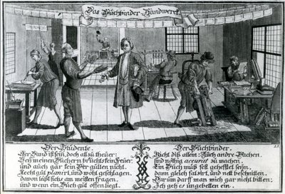 Bokbindaren (gravyr) av German School