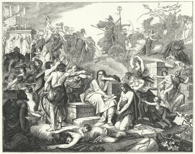 Judarna tas i fångenskap i Babylon av German School
