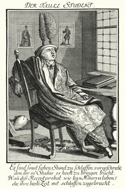 The Lazy Student (gravyr) av German School