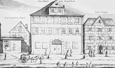 Huvudgatan i Nürnberg av German School