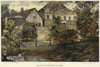 Herrgården Varzin på hösten av German School