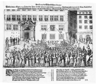 Freden i Nürnberg, 25 september 1649 av German School