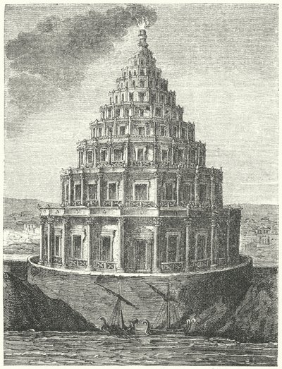 Pharos i Alexandria, Egypten av German School