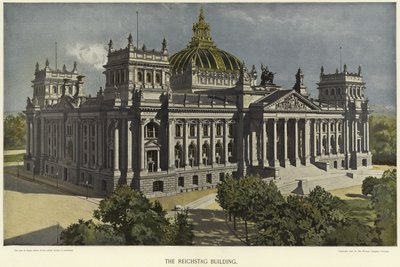 Riksdagsbyggnaden i Berlin av German School