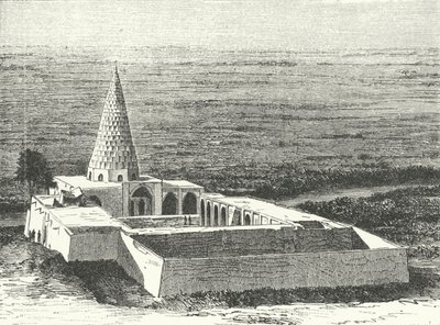 Profeten Daniels grav i Susa, Iran (gravyr) av German School