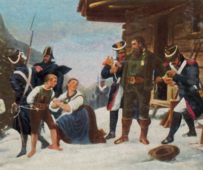 Tillfångatagandet av Andreas Hofer av German School