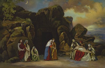 Kristi gravläggning av German School