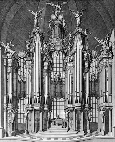 Orgeln i basilikan St. Martin, Weingarten av German School