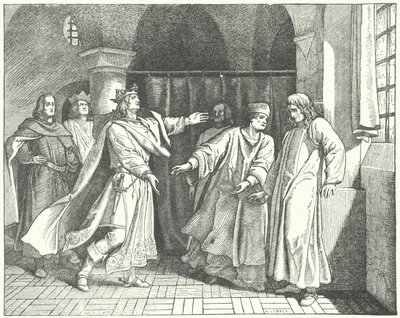 Försoningen mellan Ludvig IV och Fredrik den fagre, rivaliserande anspråkare till den tyska tronen av German School