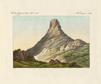 Skuren på Äggön (färgad gravyr) av German School