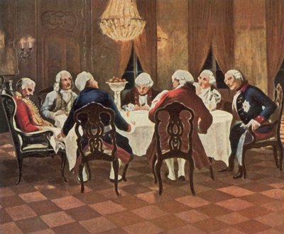 Den sovande Ziethen av German School