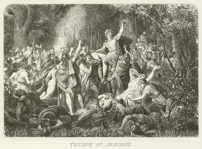 Arminius triumf av German School