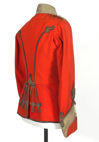 Tunika, HKH The Duke of Connaught, 3:e Zieten Hussars, tyska armén, före 1914 (tunika) av German School
