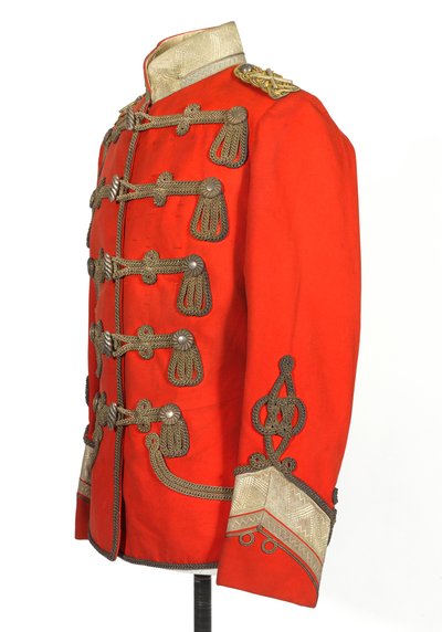 Tunika, HKH The Duke of Connaught, 3:e Zieten Hussars, tyska armén, före 1914 (tunika) av German School