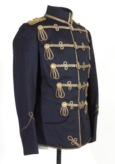 Tunika, HKH The Duke of Connaught, 3:e von Zieten Hussars, tyska armén, före 1914 (tunika) av German School