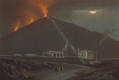 Vesuvius utbrott, 1880 av German School