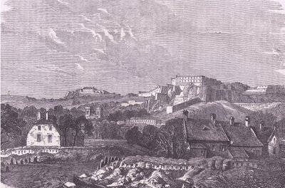 View of Belfort, Cassells History of the War between France and Germany publicerad av Cassell and Company Limited, c.1890 (litho) av German School