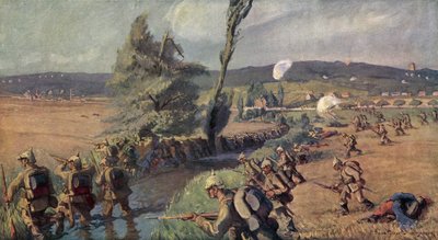 Västra slagfältet av German School